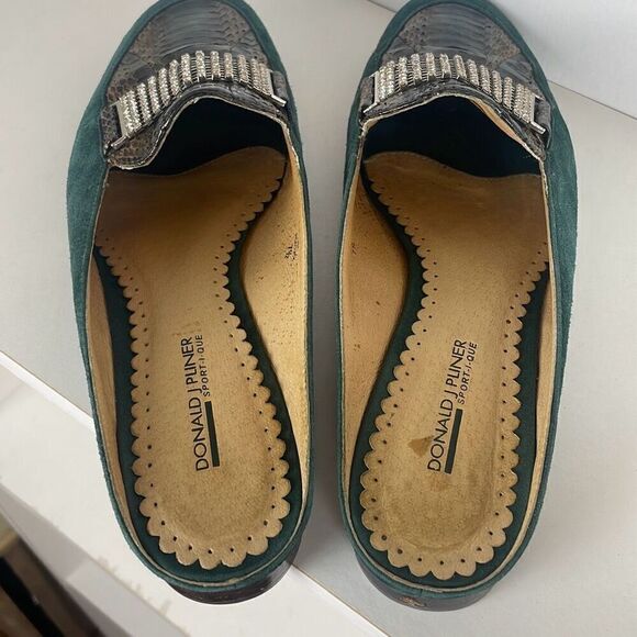 Donald J Pliner Slip On Loafers Mules - Picture 5 of 10